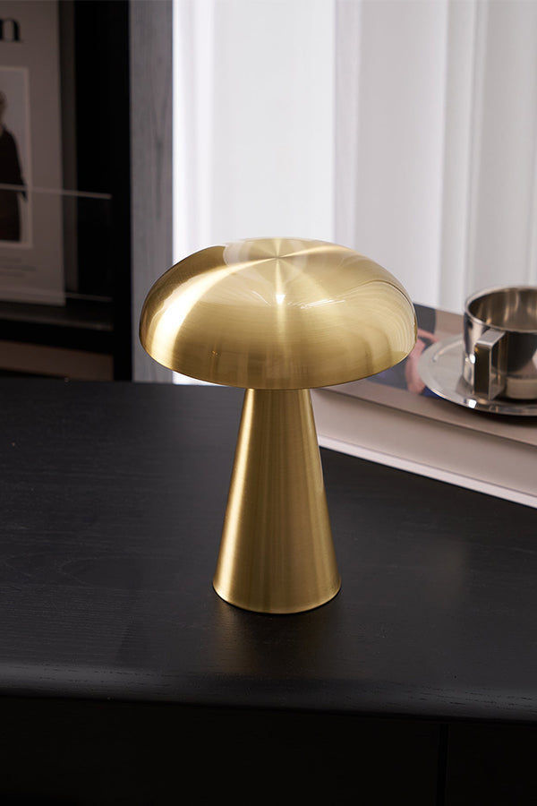 Cordless Mushroom Table Lamp
