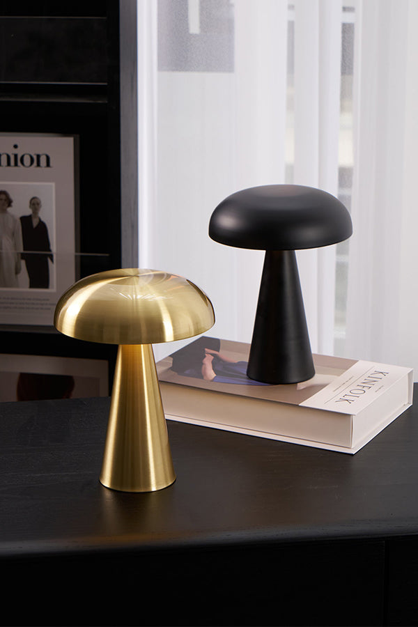 Cordless Mushroom Table Lamp