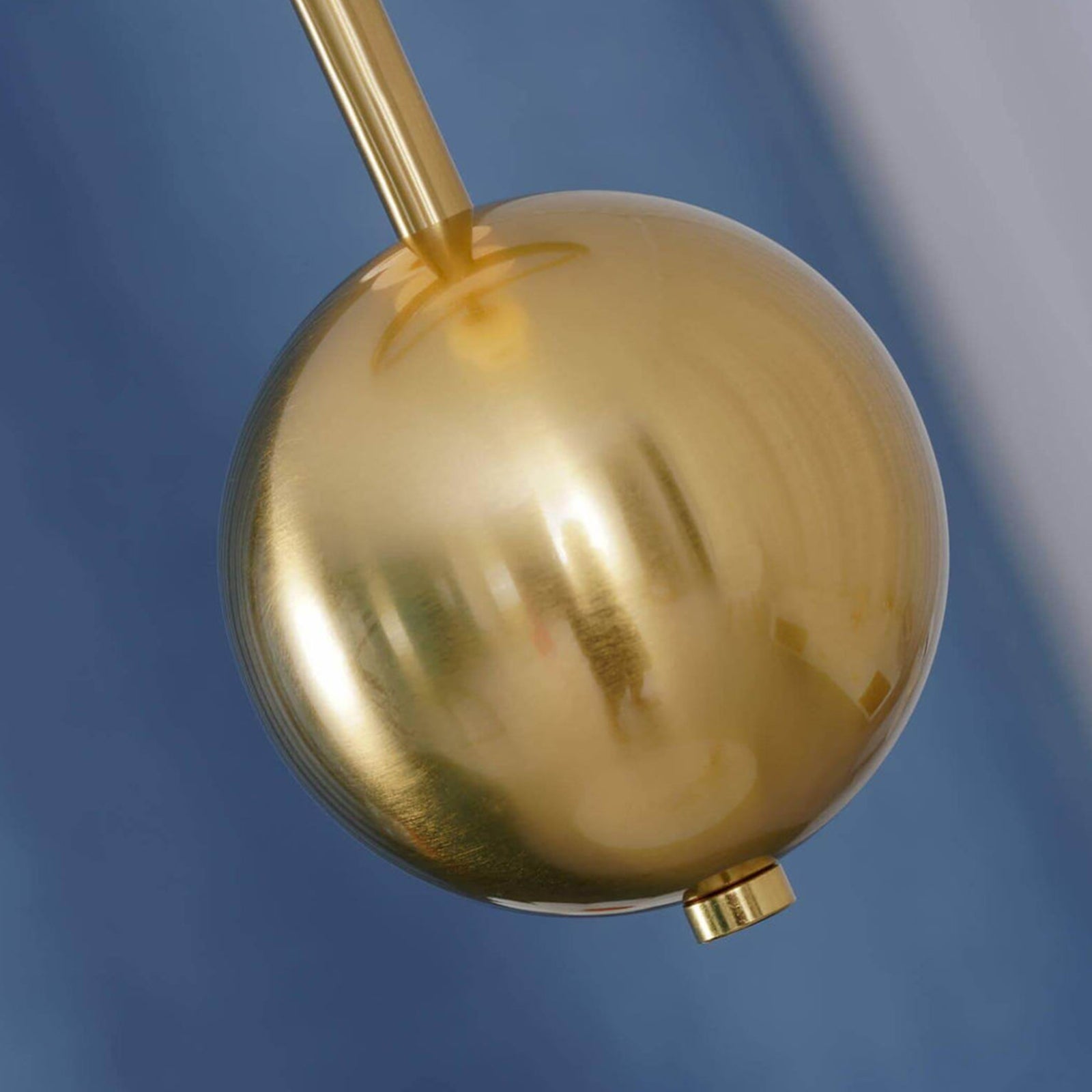 Warm Brass-Toned Accents