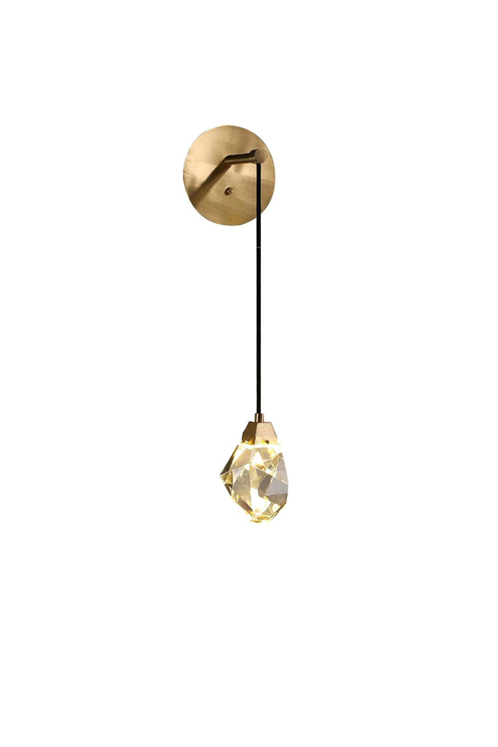 Diamond Crystal Glass Wall Light - SamuLighting