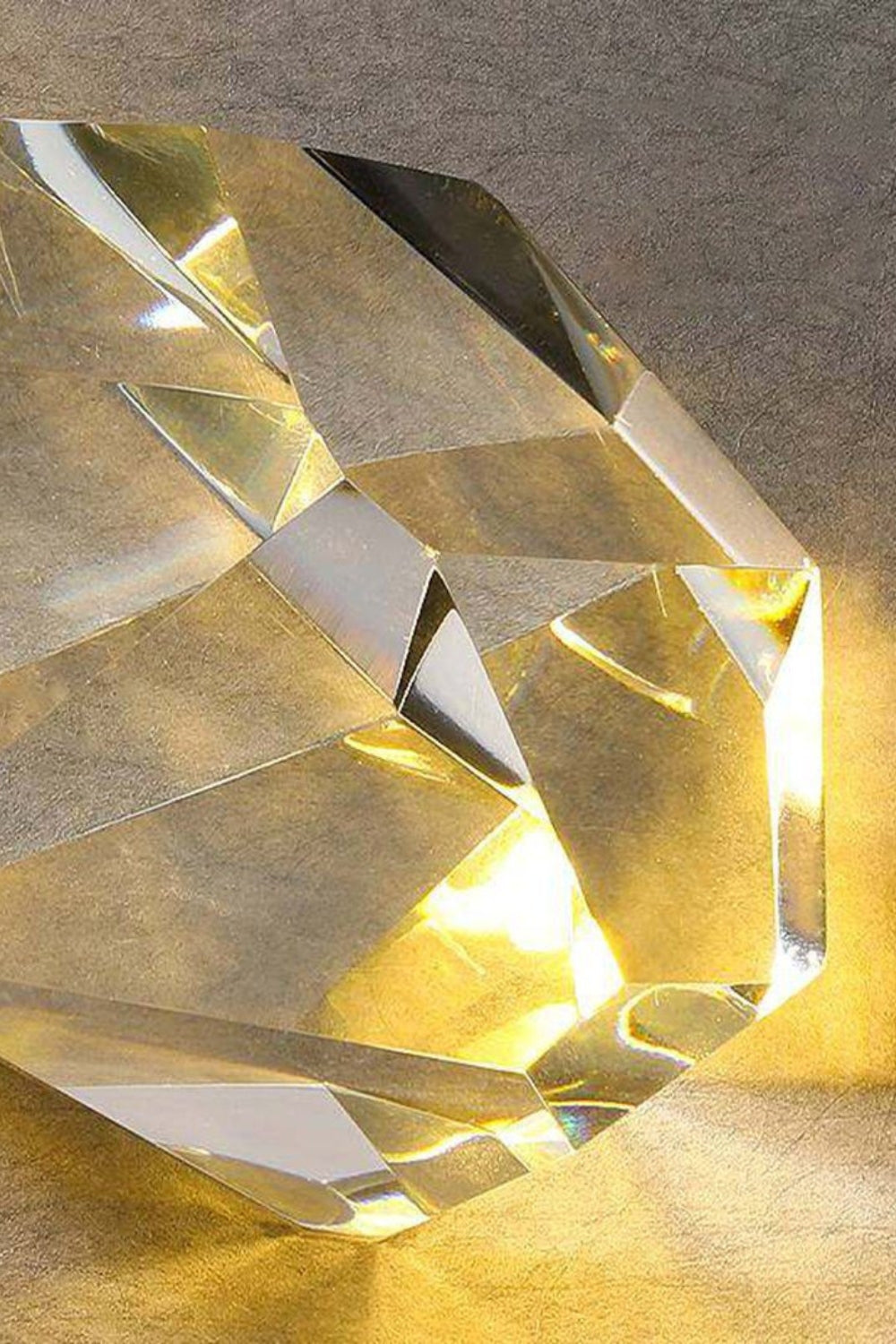 Diamond Crystal Glass Wall Light - SamuLighting