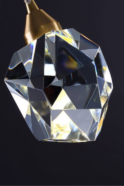 Diamond Crystal Glass Wall Light - SamuLighting