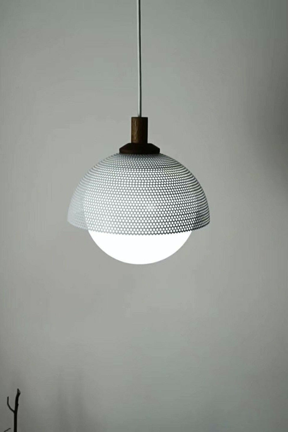 Dome Perforated Pendant Lamp - SamuLighting