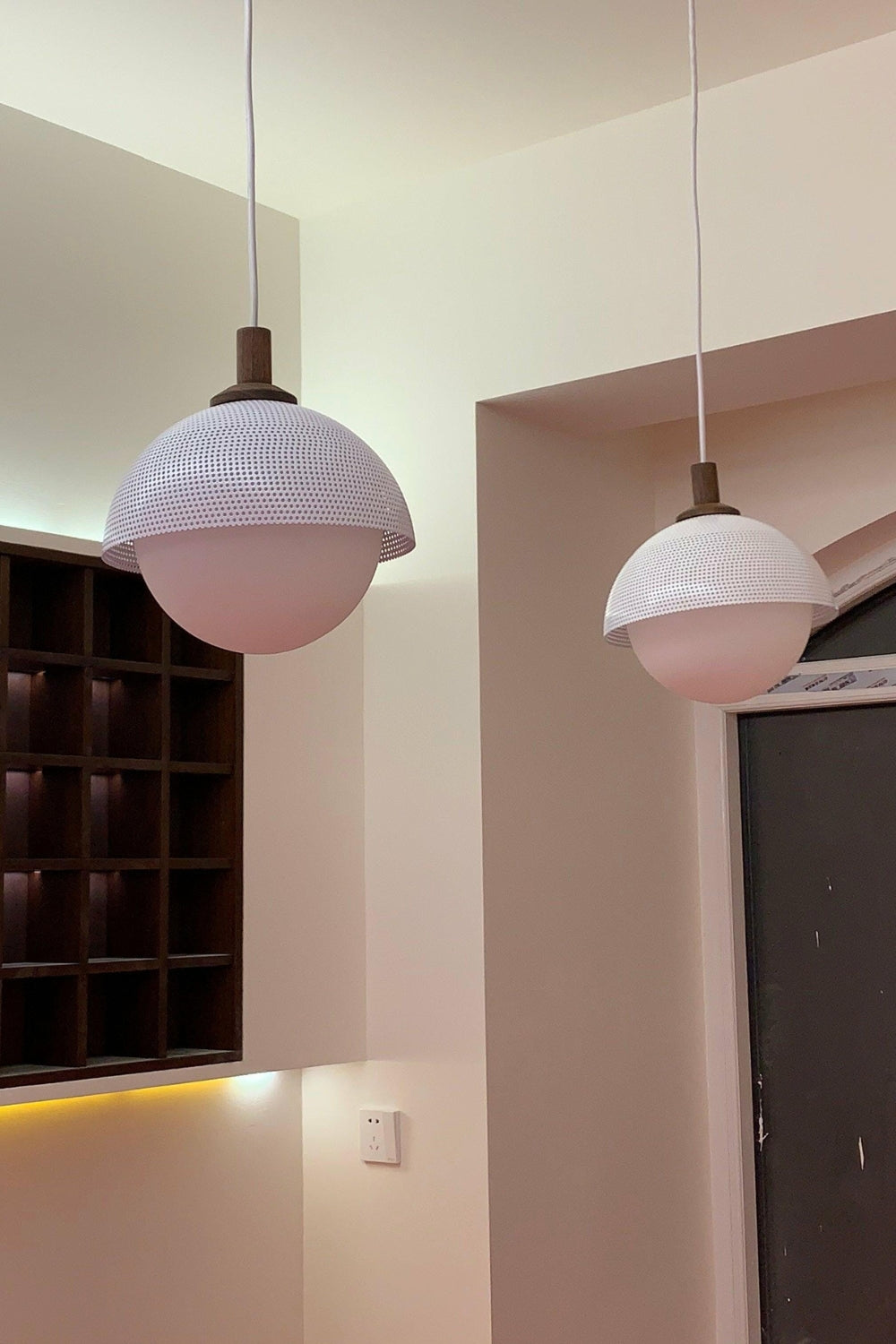 Dome Perforated Pendant Lamp - SamuLighting