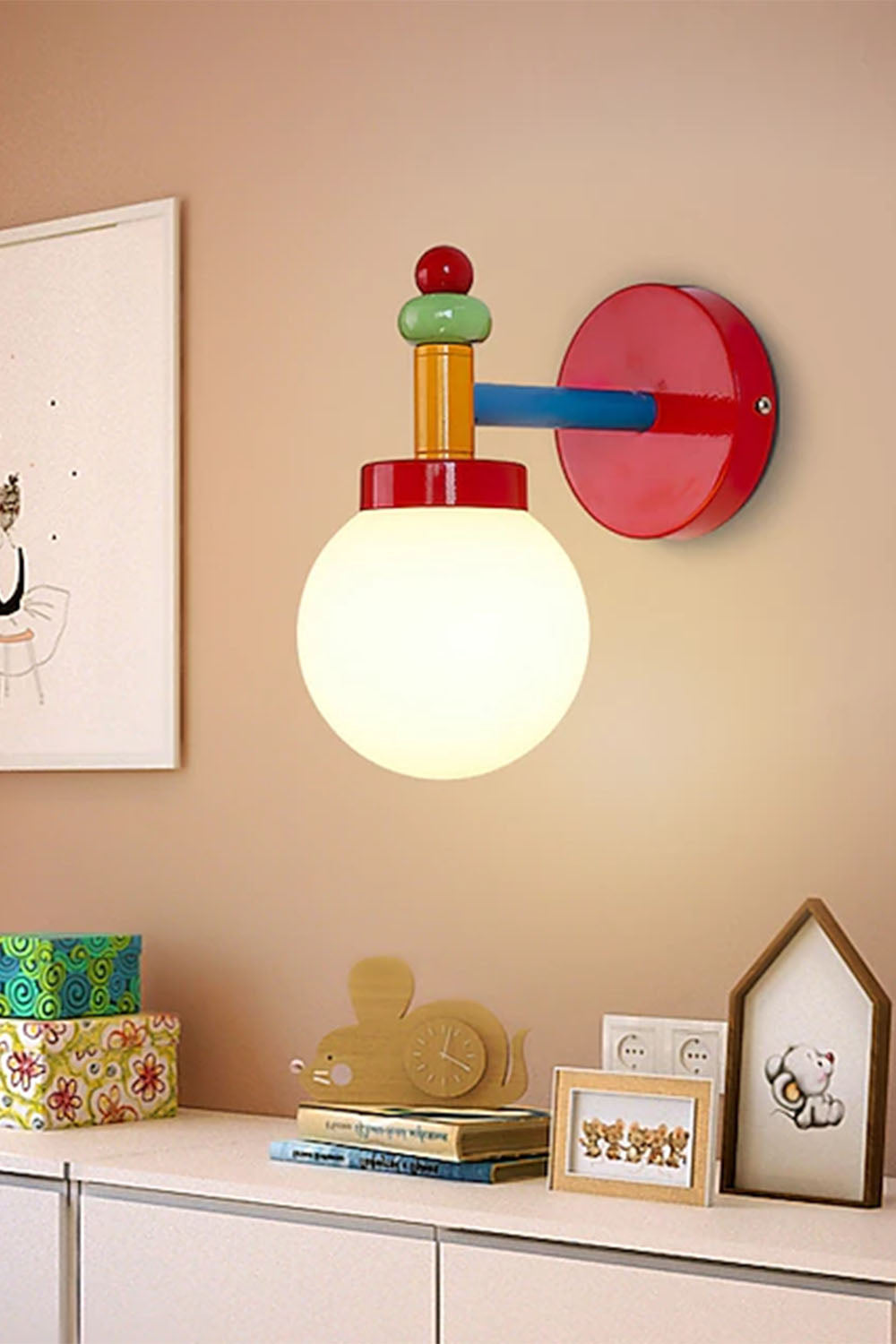 Dopamine Retro Children's Wall Lamp
