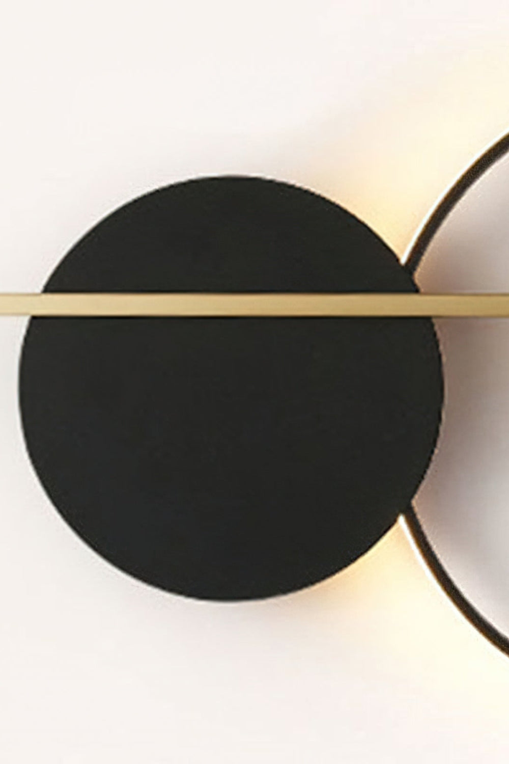 Double Circle Wall Light