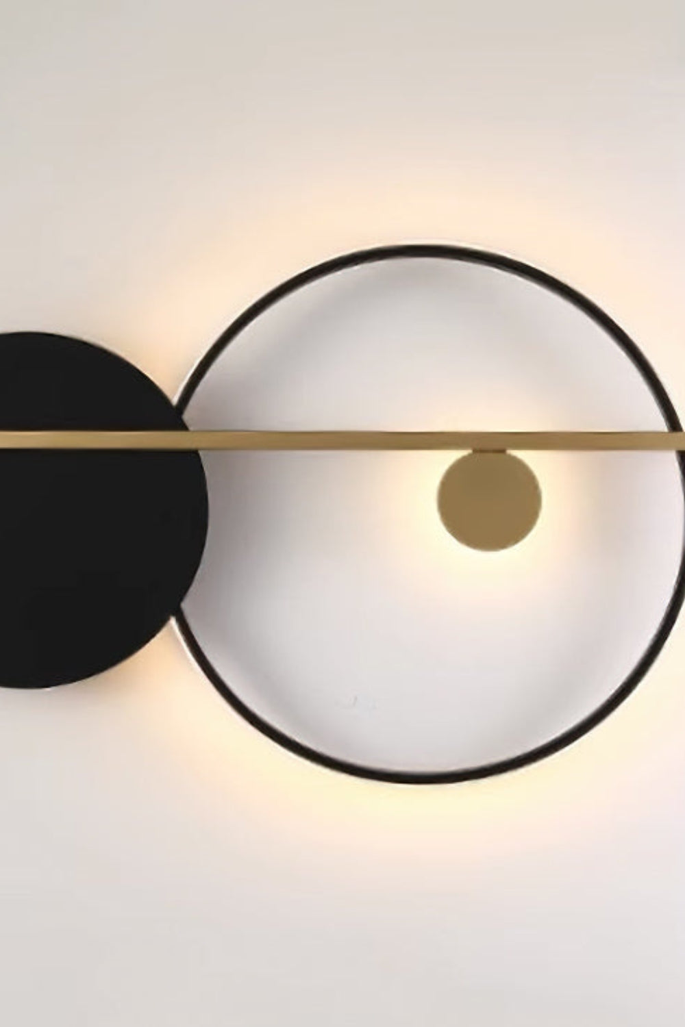 Double Circle Wall Light