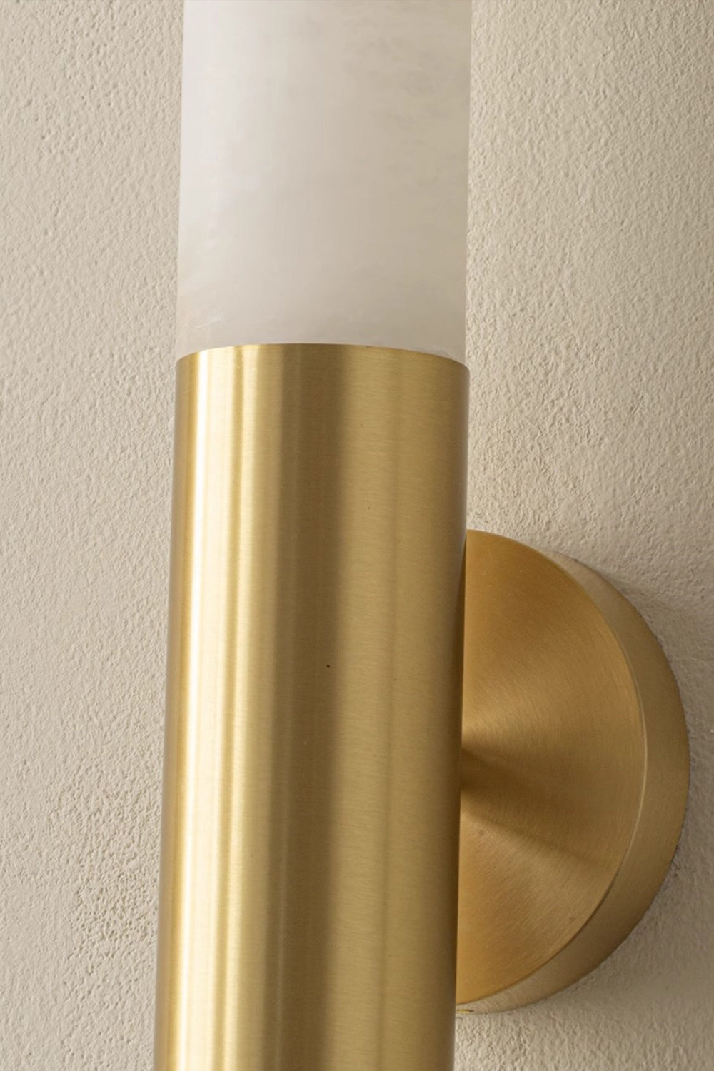 Double-Headed Alabaster Wall Lamp