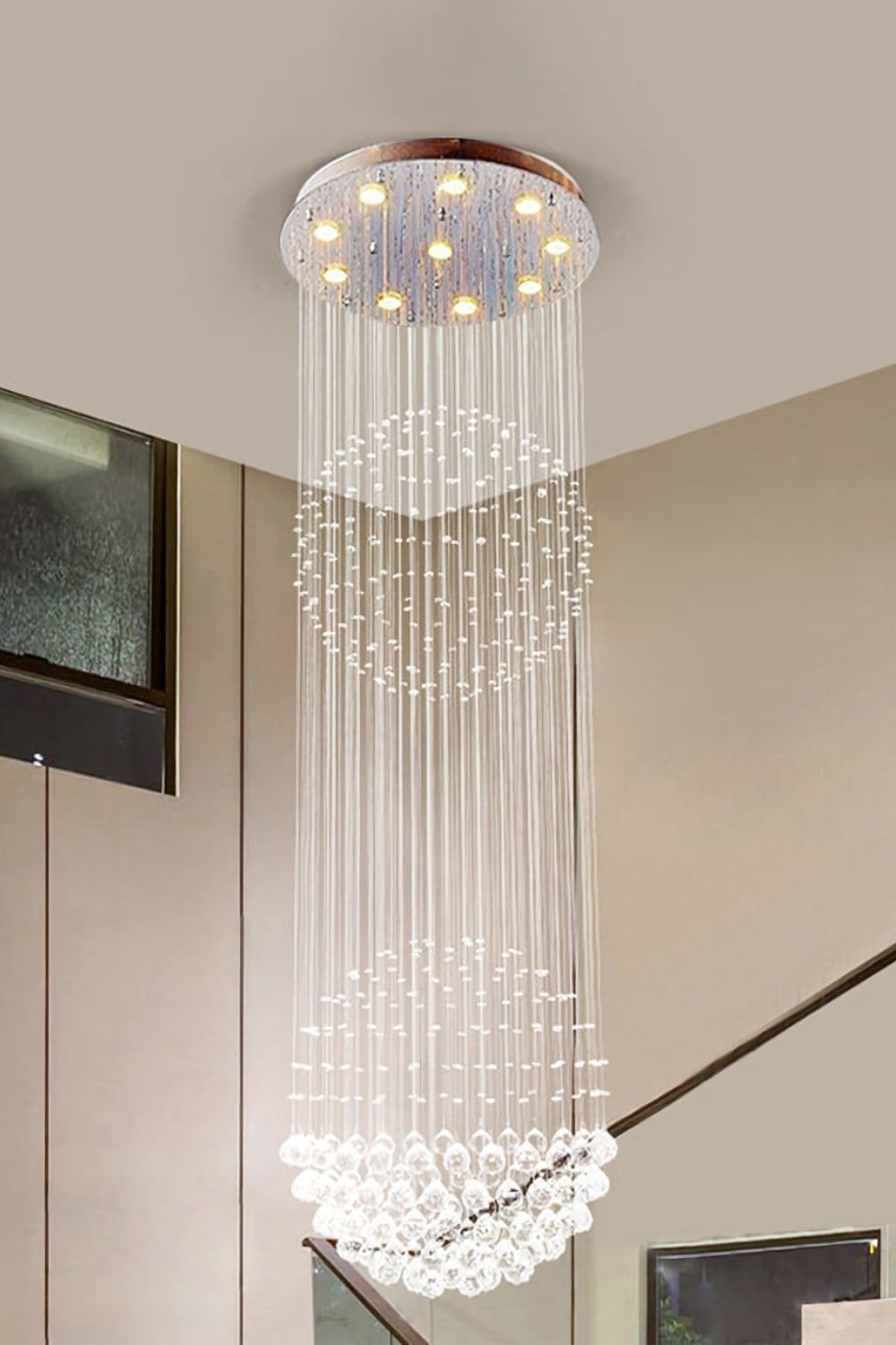 Double Ball Crystal Chandelier - SamuLighting