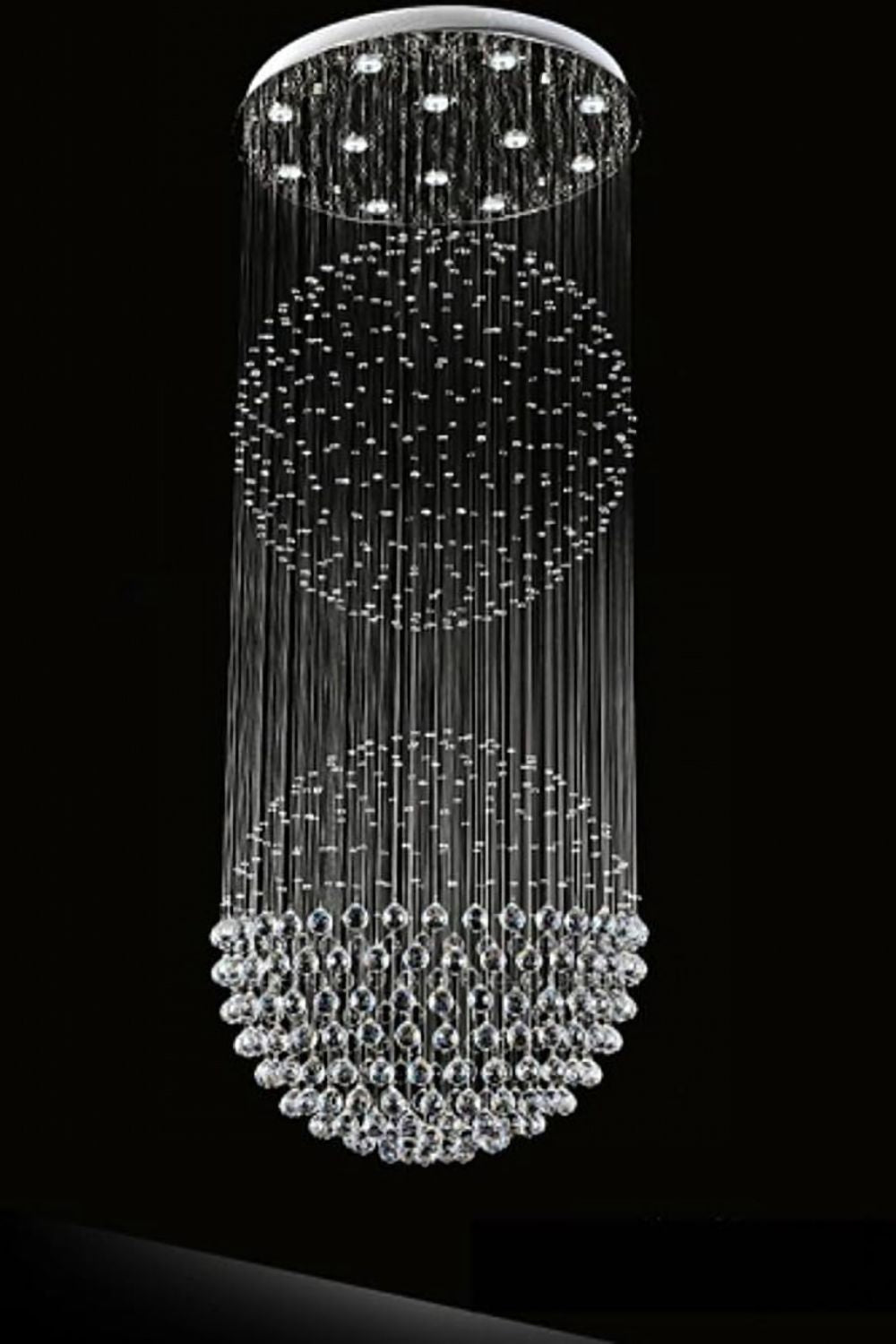 Double Ball Crystal Chandelier - SamuLighting