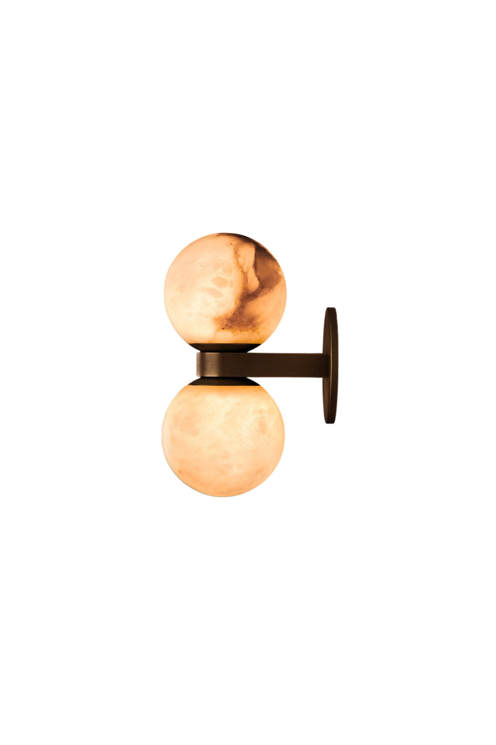 Dual Globe Wall Lamp