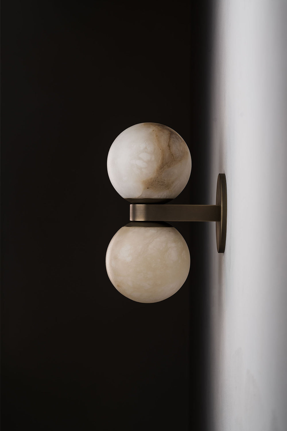 Dual Globe Wall Lamp