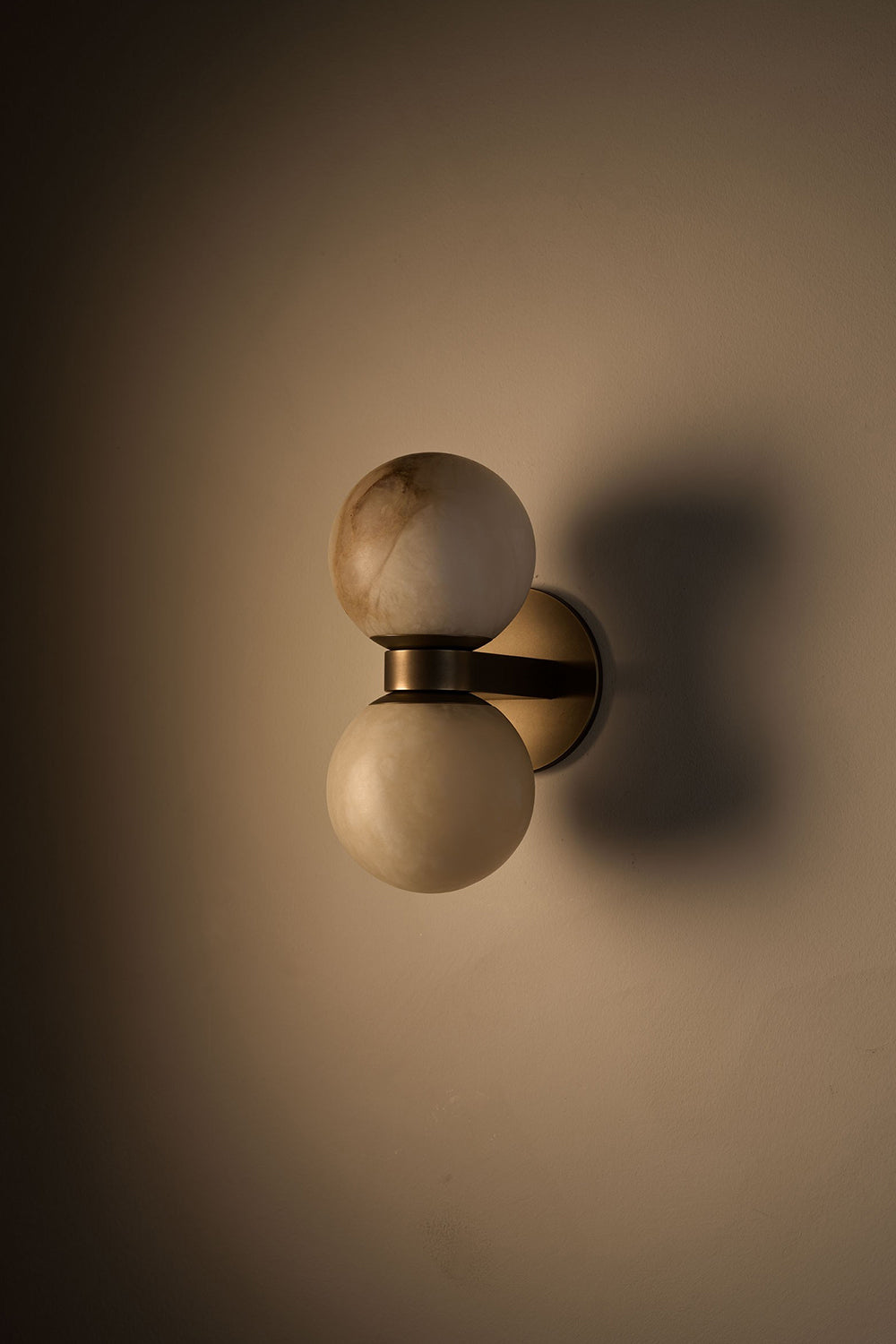 Dual Globe Wall Lamp