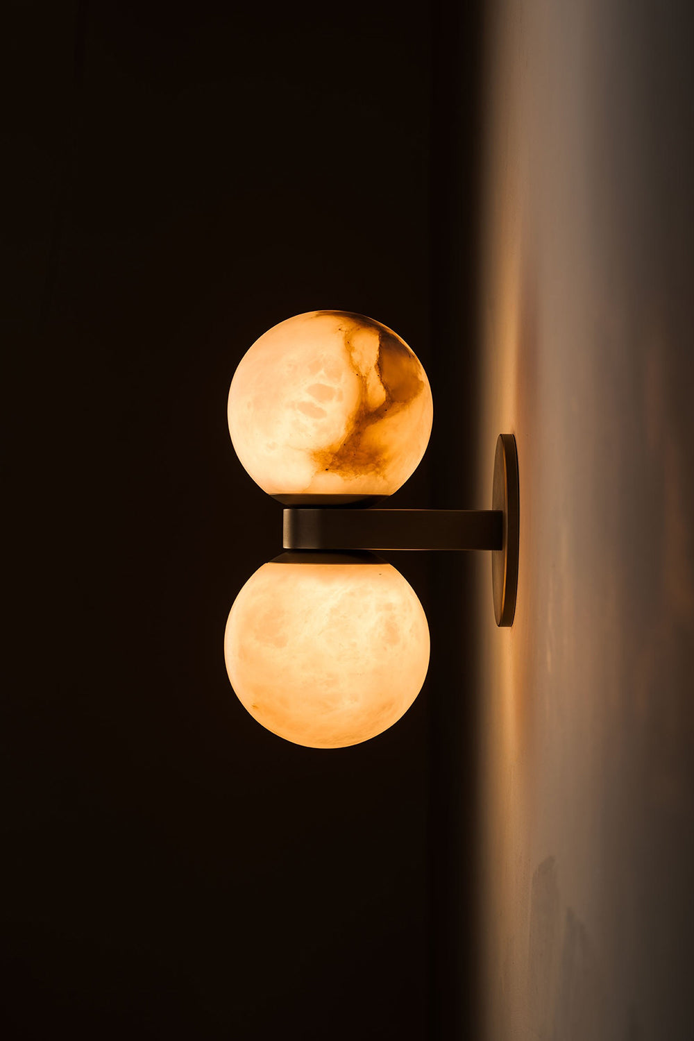 Dual Globe Wall Lamp
