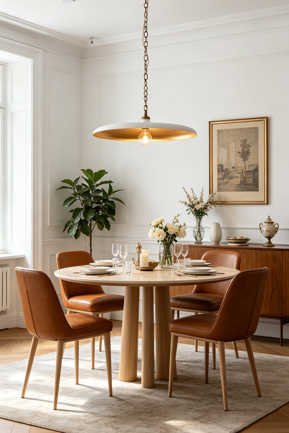 Eclipse Disc Architectural Pendant Light for Restaurant | Samu  Lamp