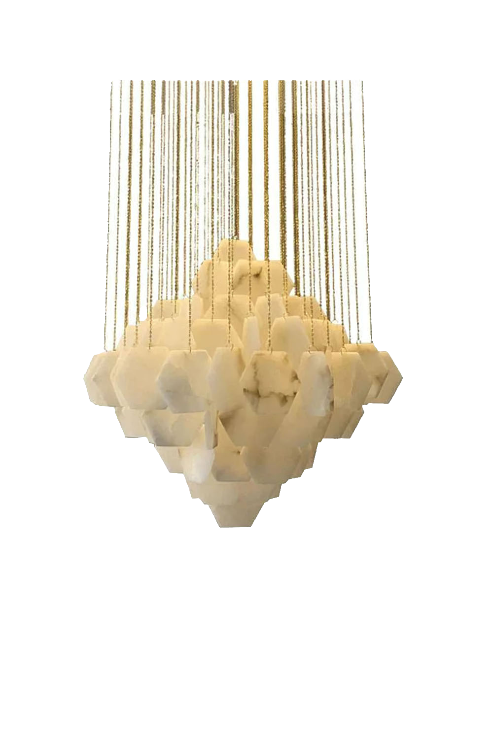 Eclipse Marble Cascade Chandelier