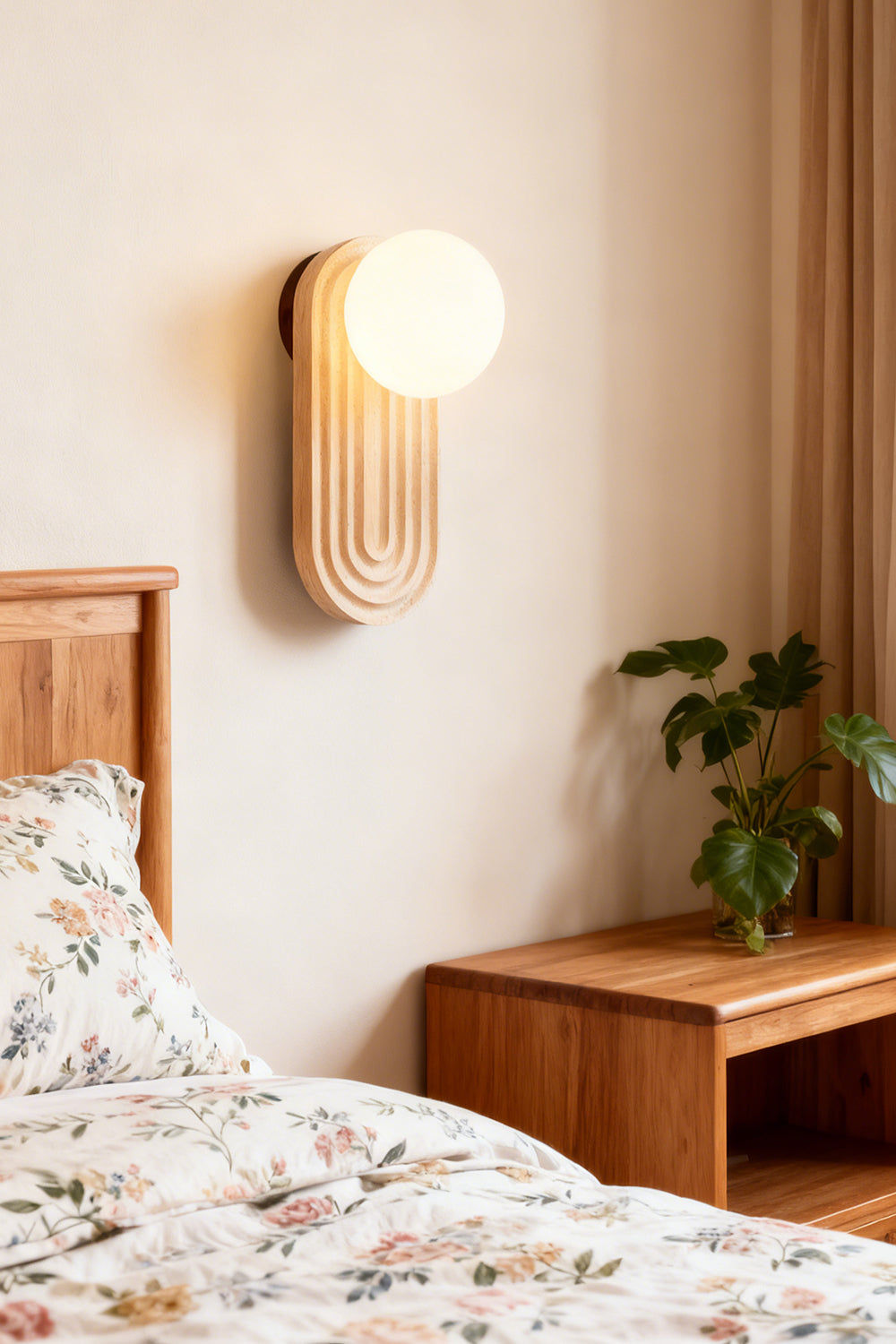 Elegant Travertine Wall Light