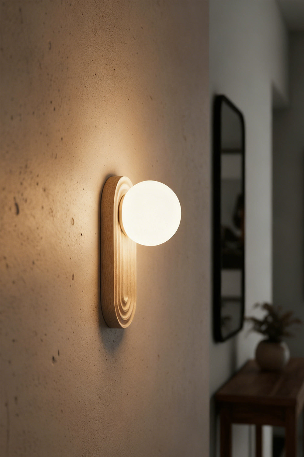 Elegant Travertine Wall Light
