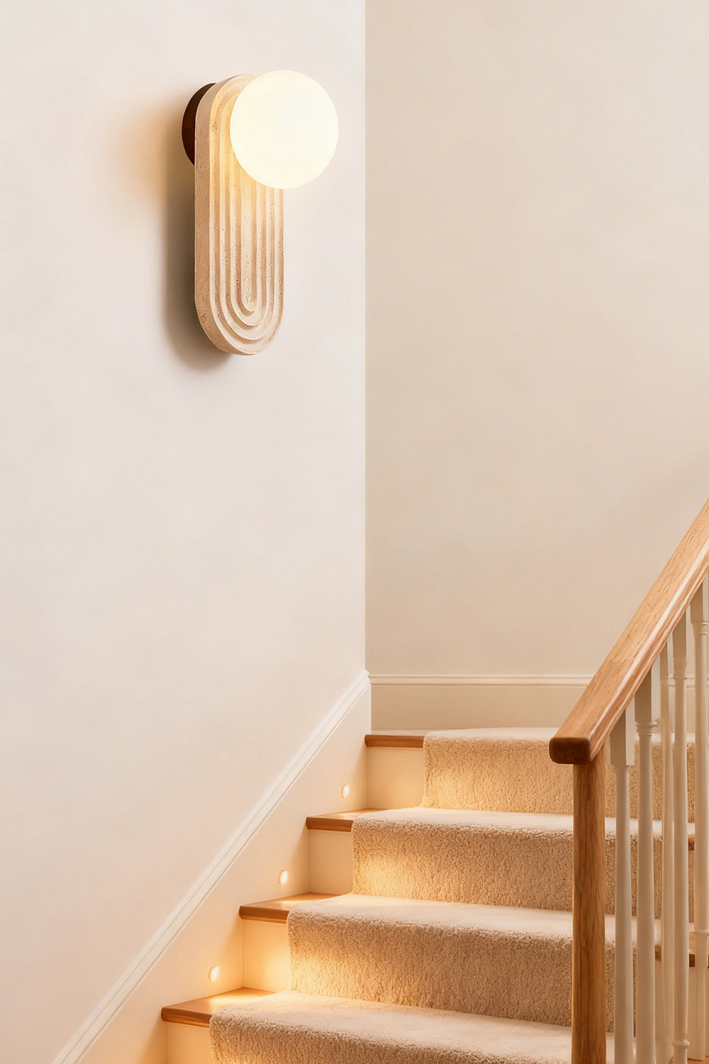 Elegant Travertine Wall Light