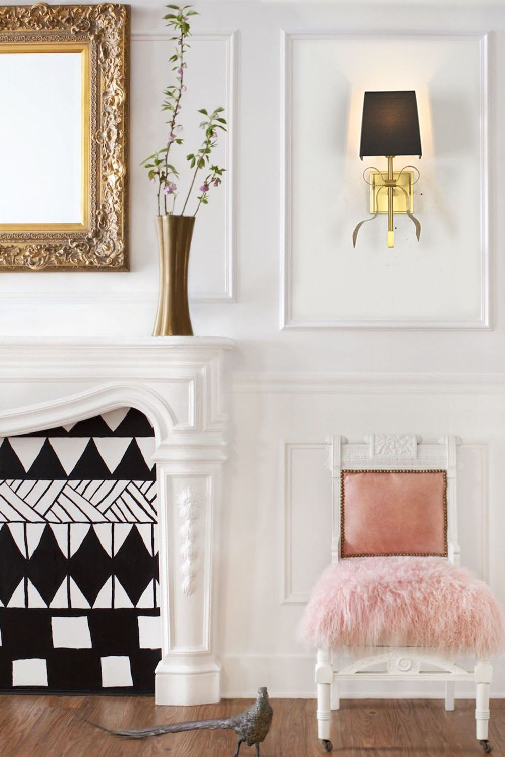 Ellery Gros-Grain Bow Wall Lamp