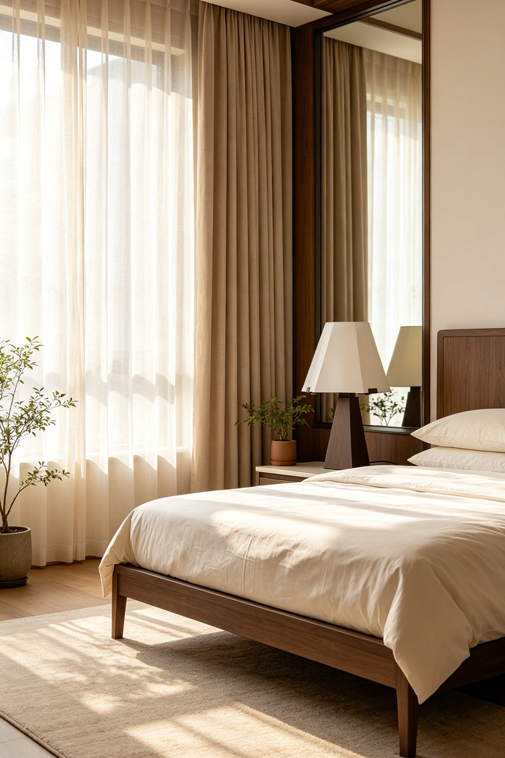 Elysian Alabaster Table Lamp for Bedroom | Samu  Lamp
