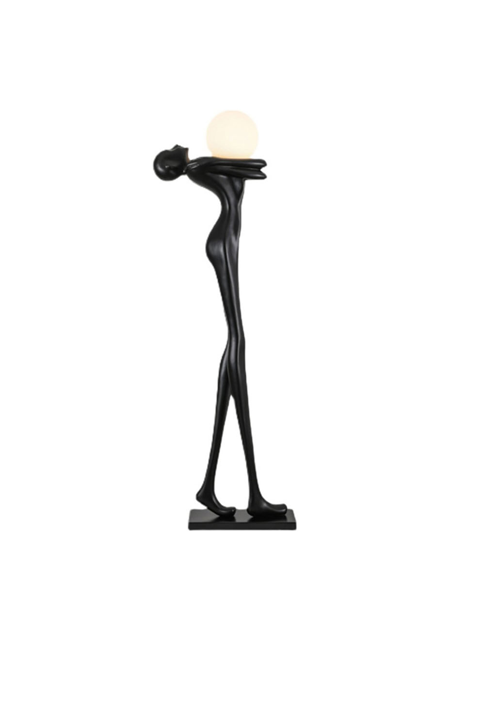 Embrace Ball Sculpture Floor Lamp