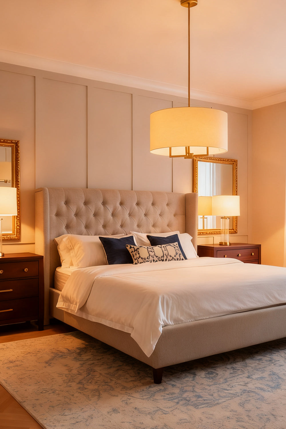 Emery Fabric Chandelier