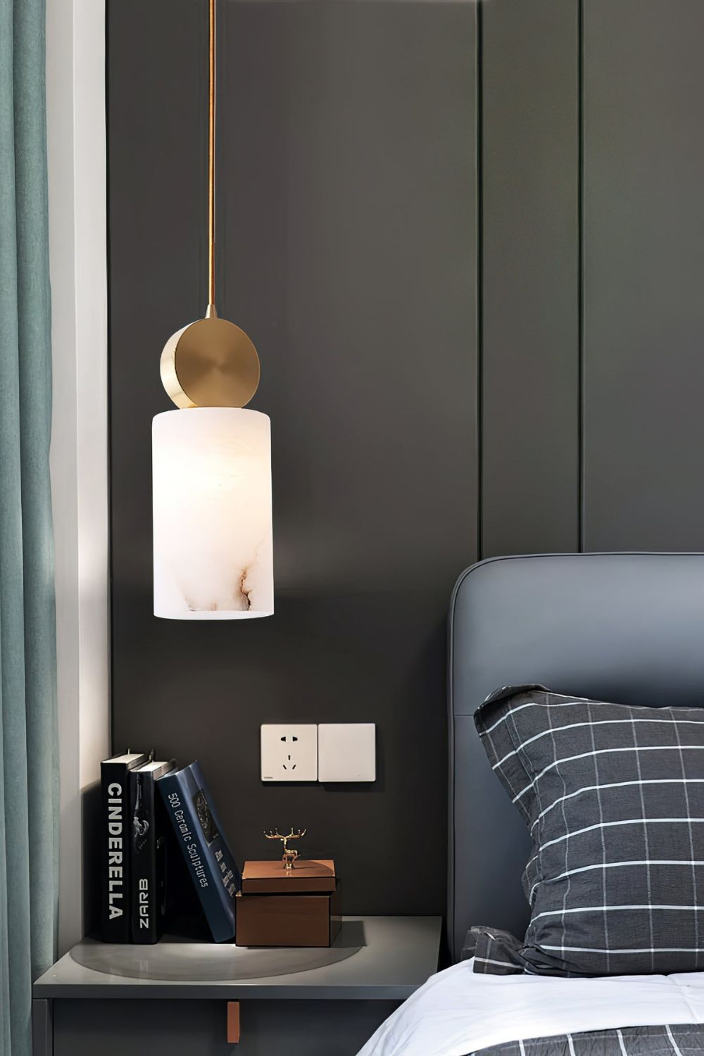 Etruscan Marble Pendant Light