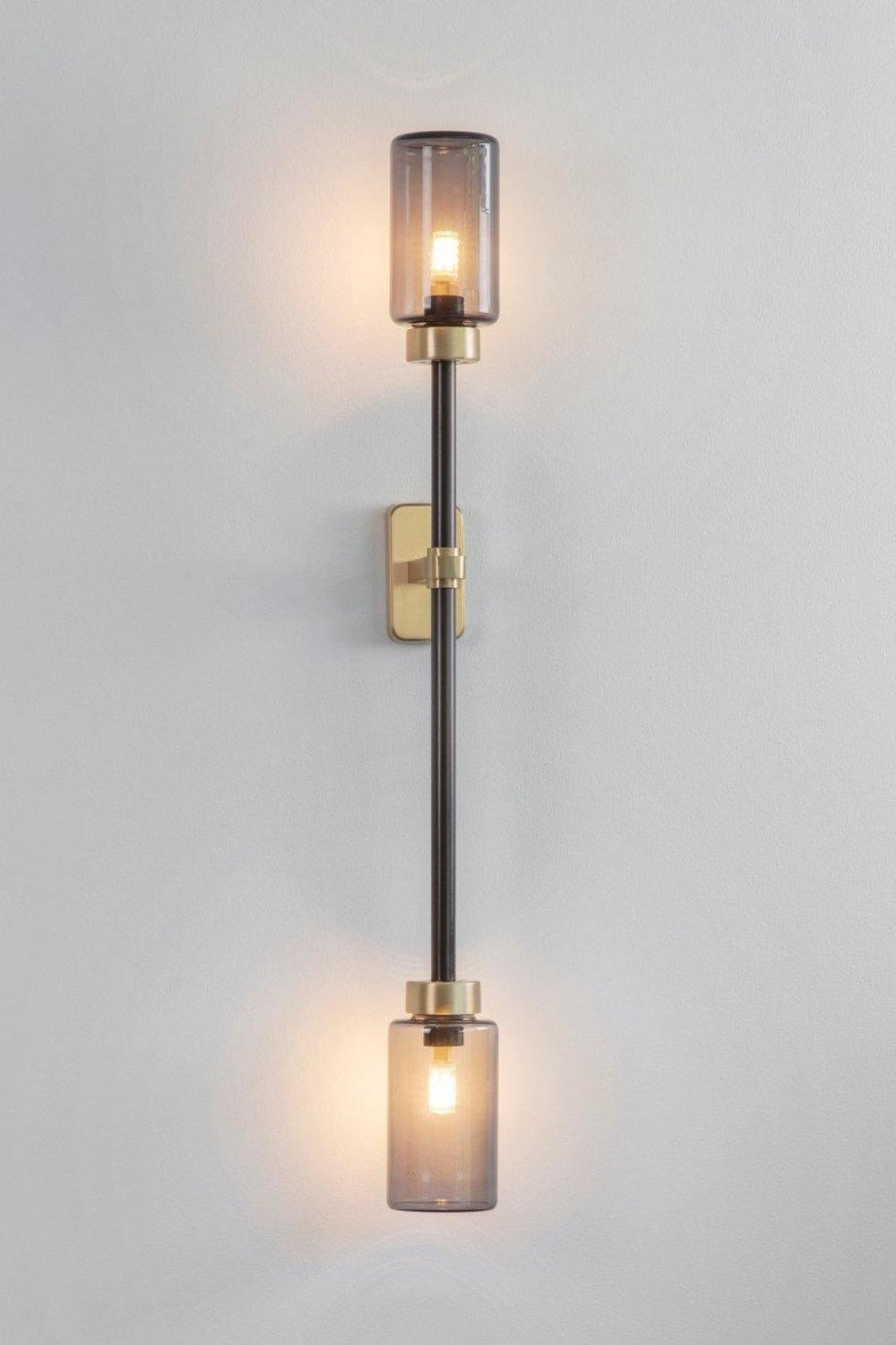 Cylindrical Glass Farol Wall Light