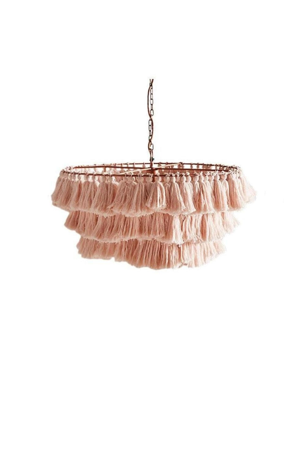 Fabric Fela Tassel Chandelier