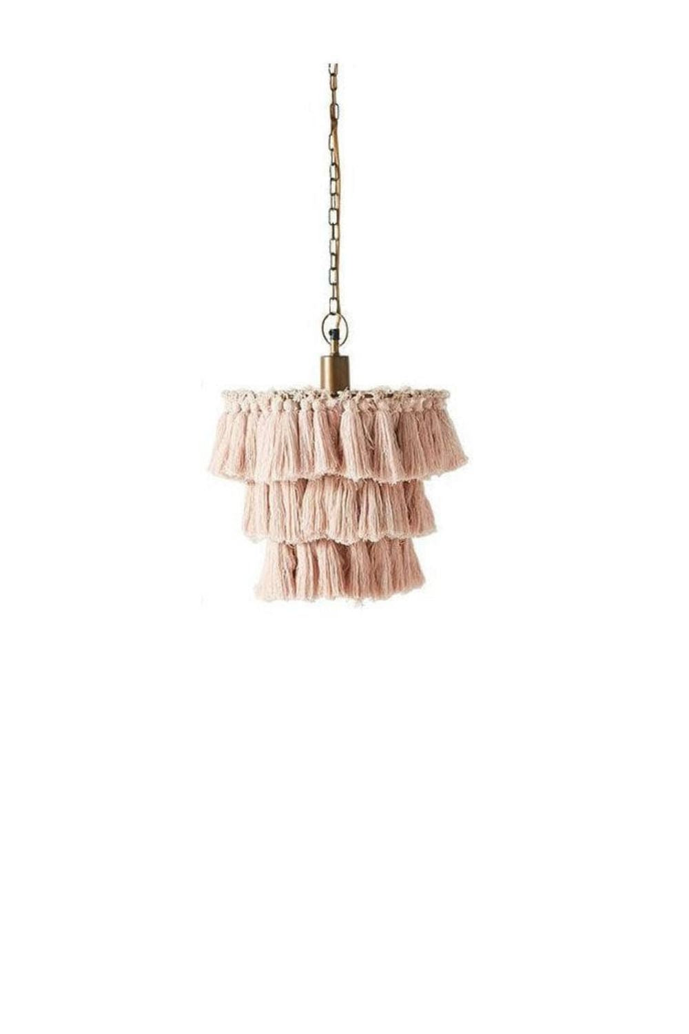 Fabric Fela Tassel Chandelier