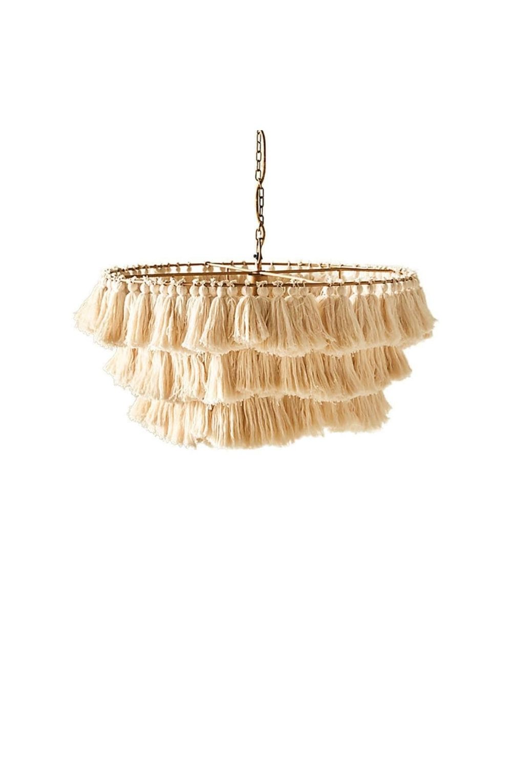 Fabric Fela Tassel Chandelier