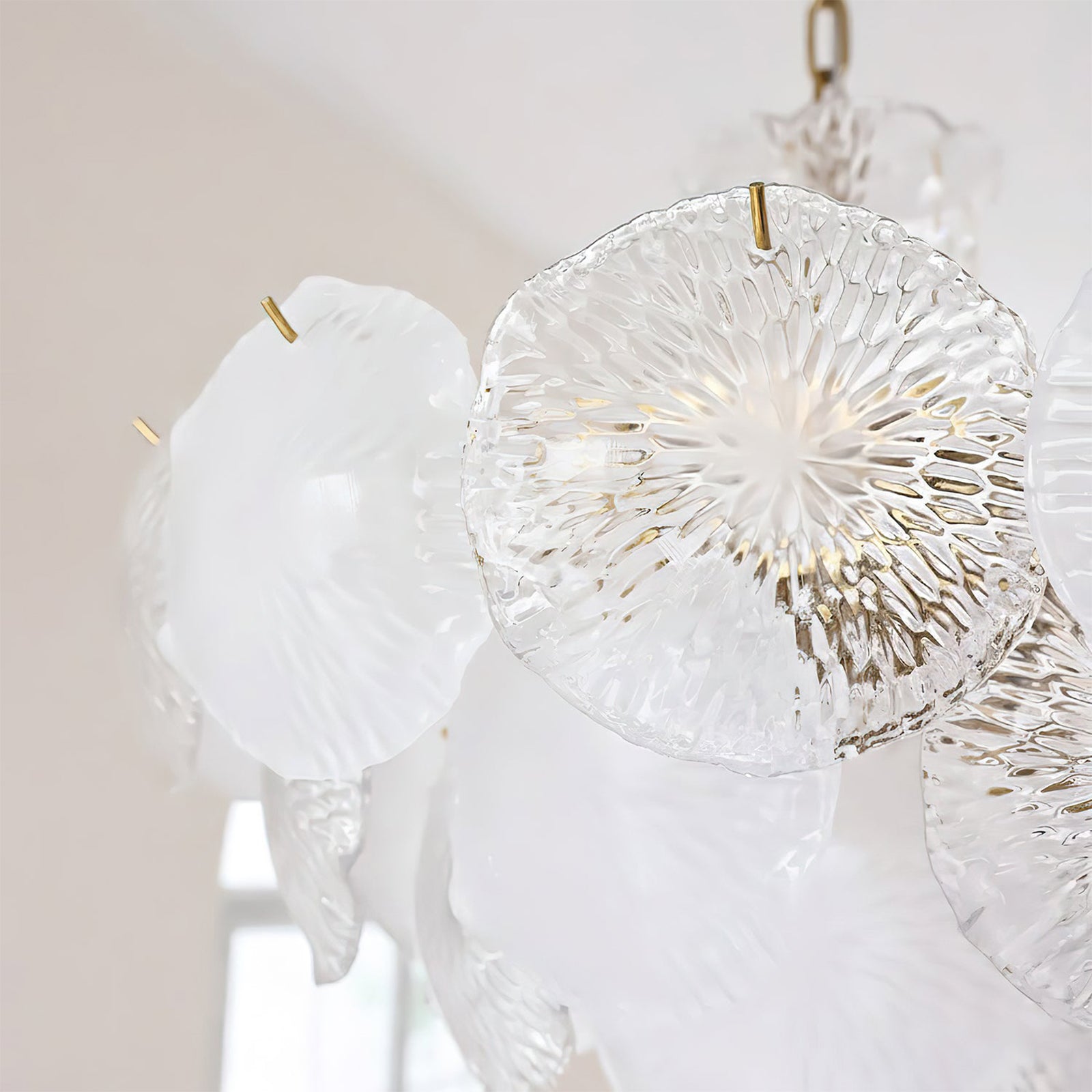 Radial-Ribbed Glass Elements