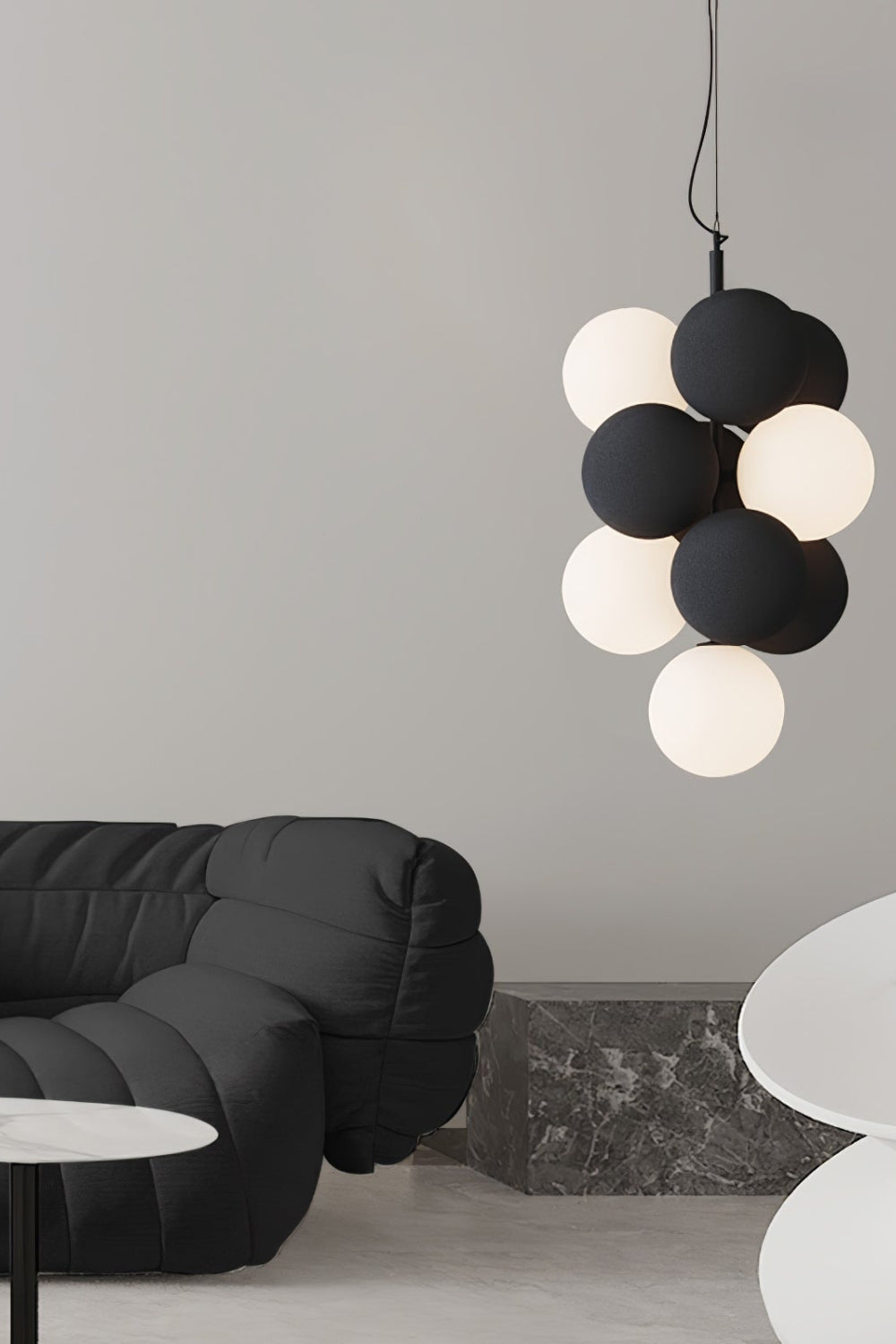 Flannel Ball Modern Chandelier