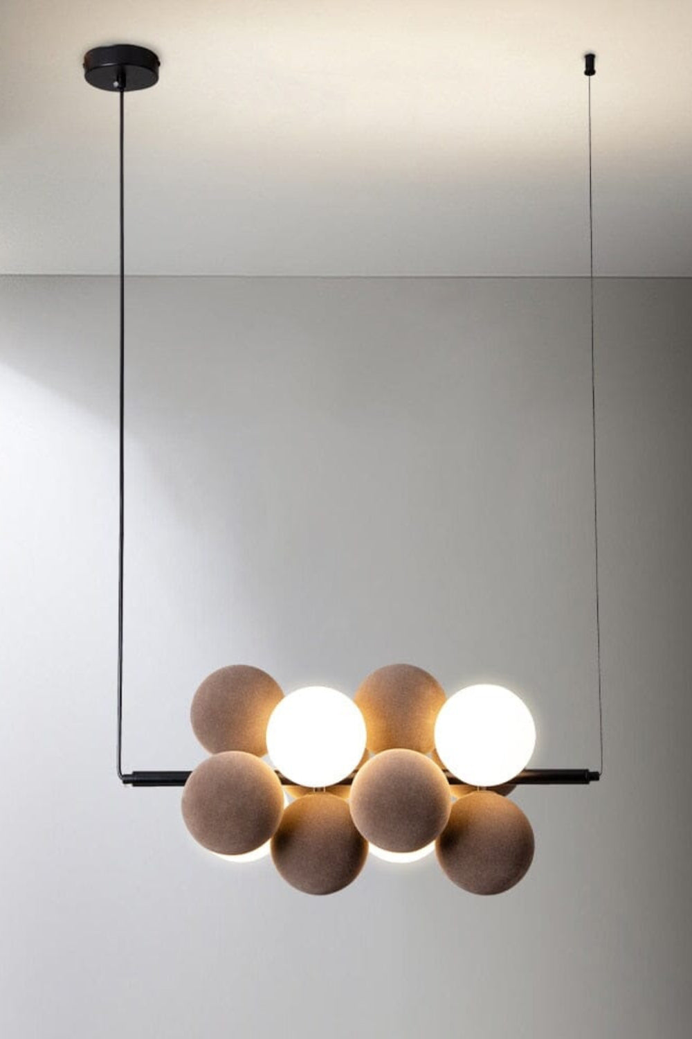 Flannel Ball Modern Chandelier