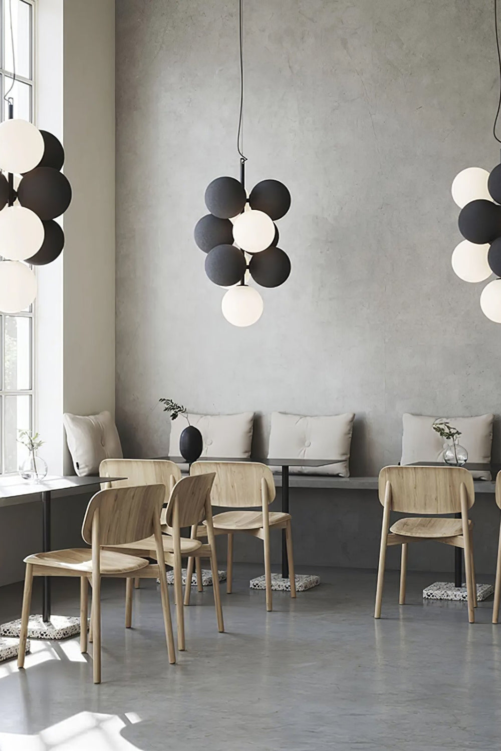 Flannel Ball Modern Chandelier