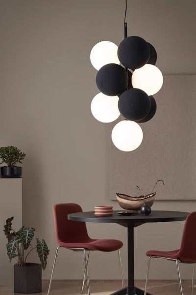 Flannel Ball Modern Chandelier