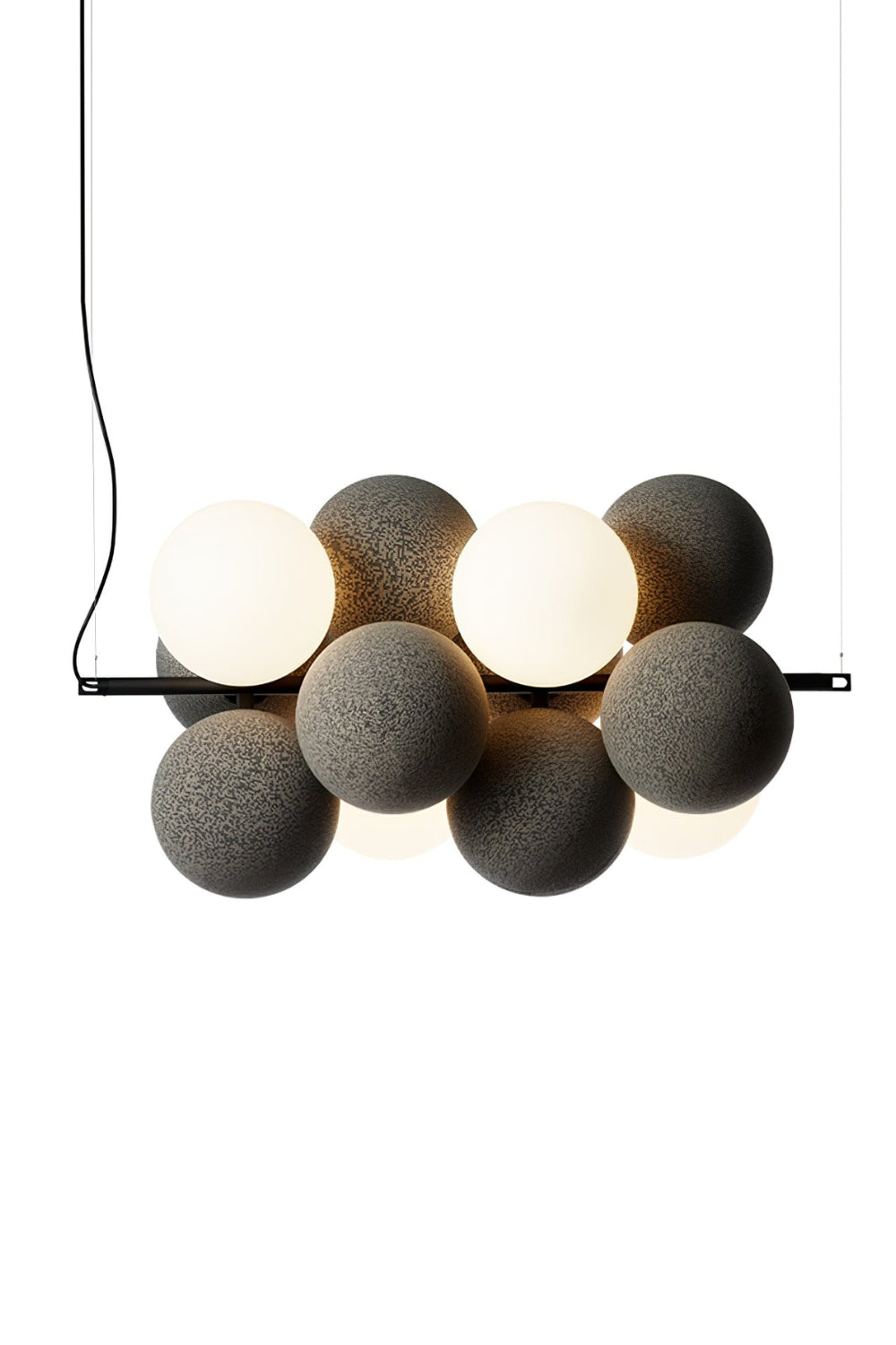 Flannel Ball Modern Chandelier