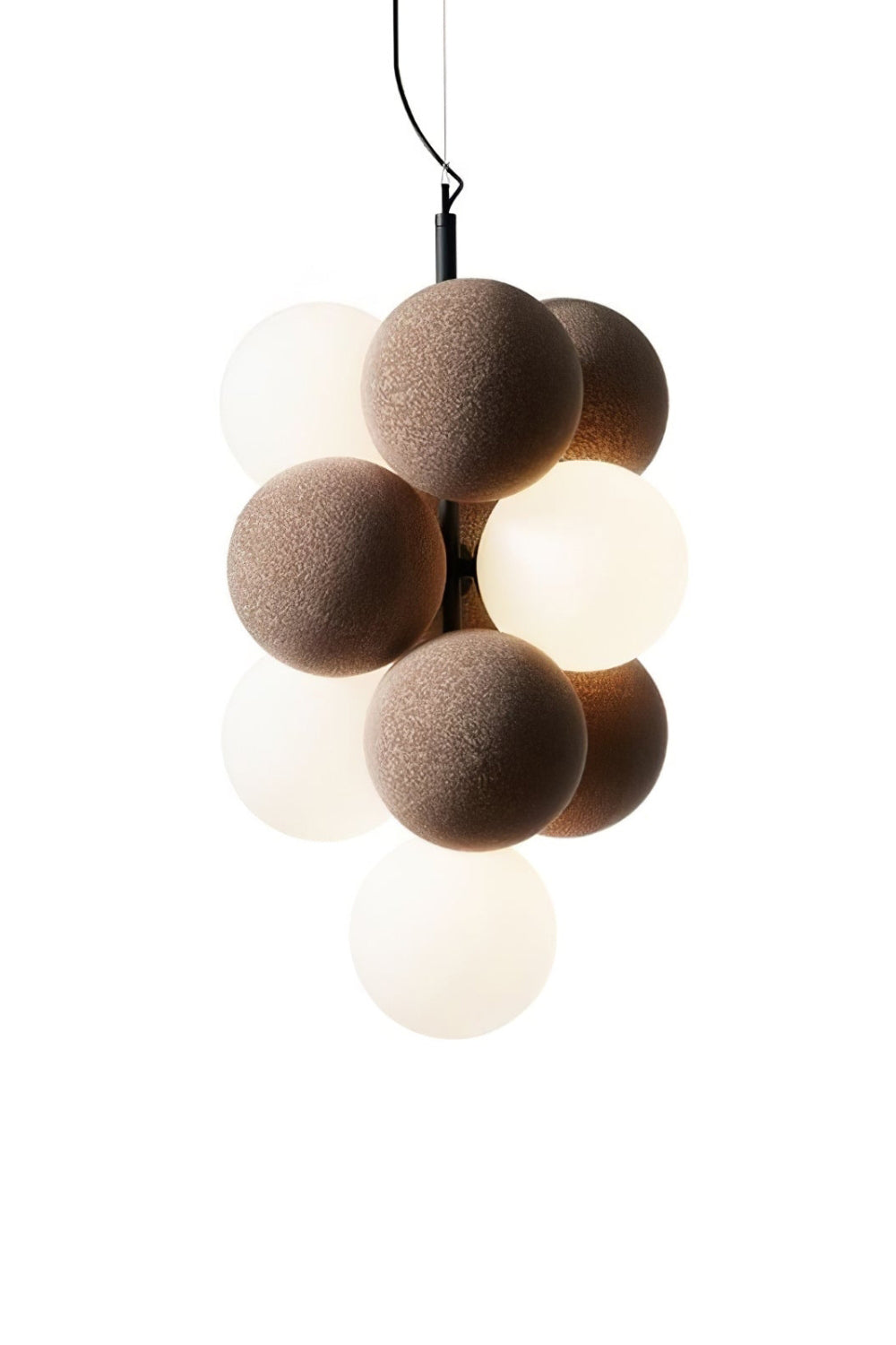 Flannel Ball Modern Chandelier