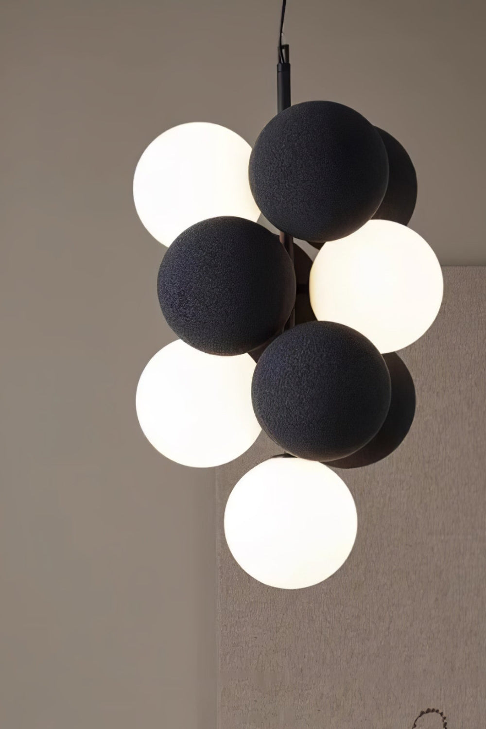 Flannel Ball Modern Chandelier