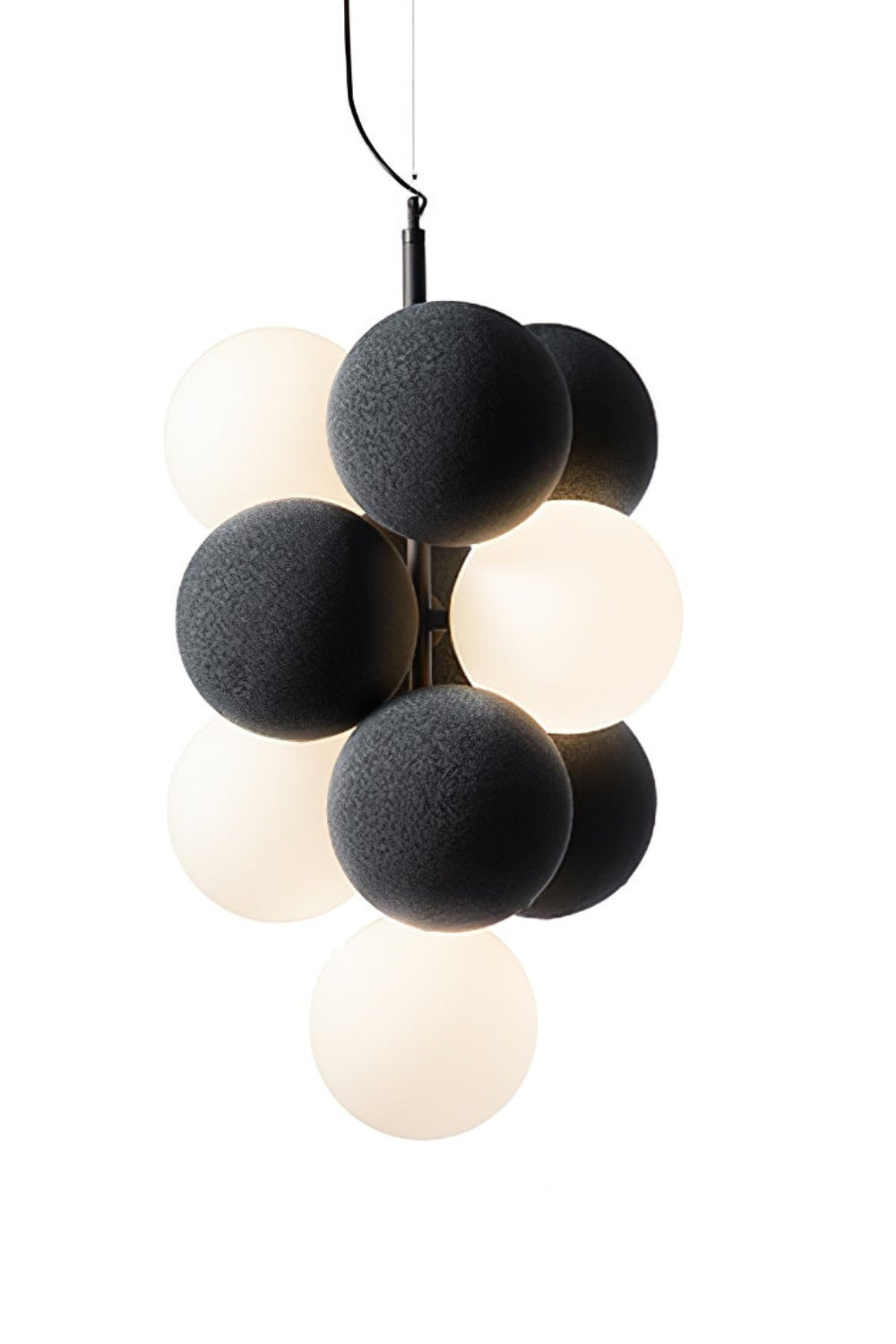 Flannel Ball Modern Chandelier