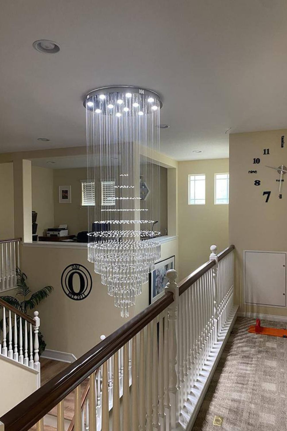 Floating Castle Raindrop Crystal Chandelier - SamuLighting