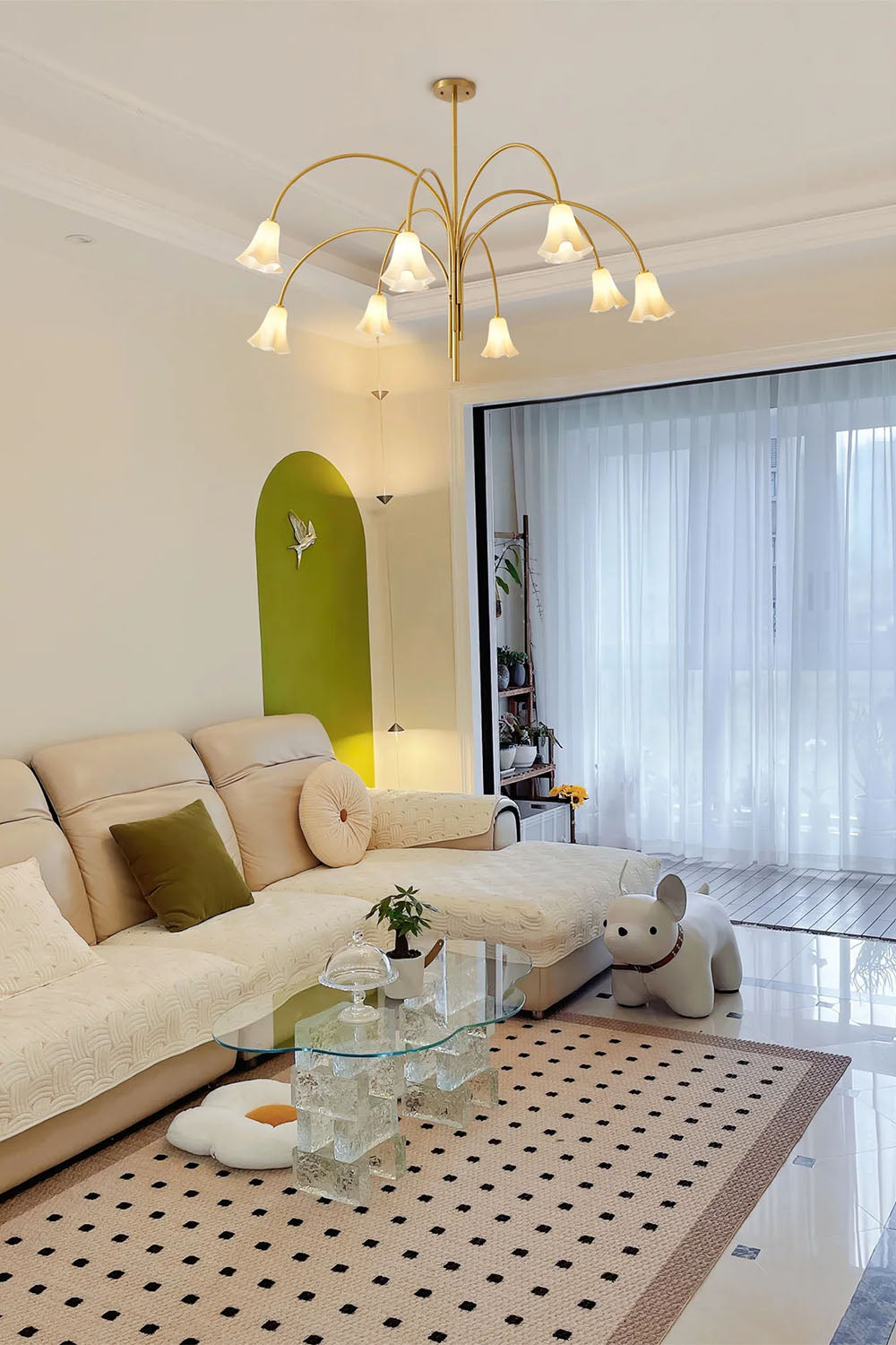 Flora Tulip Series Chandelier