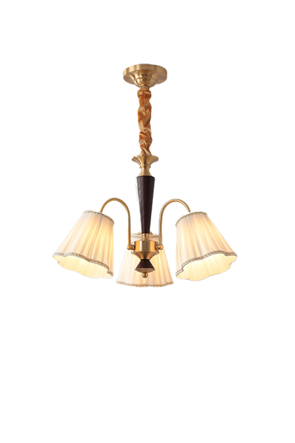 Flower Fabric Chandelier