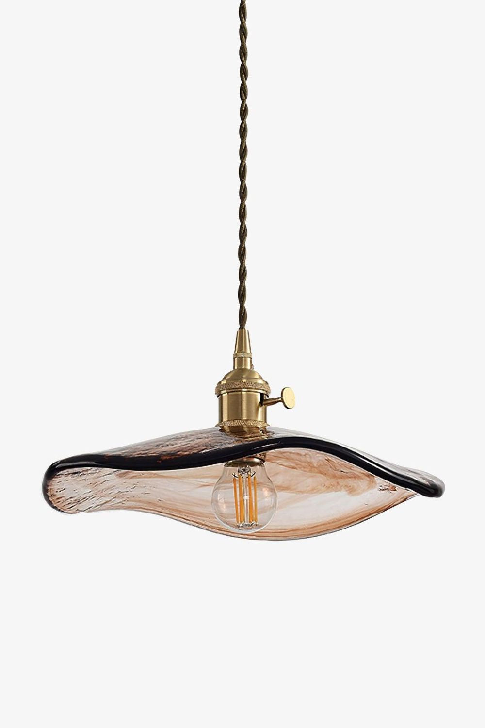 Flower Petal Glass Pendant Light - SamuLighting