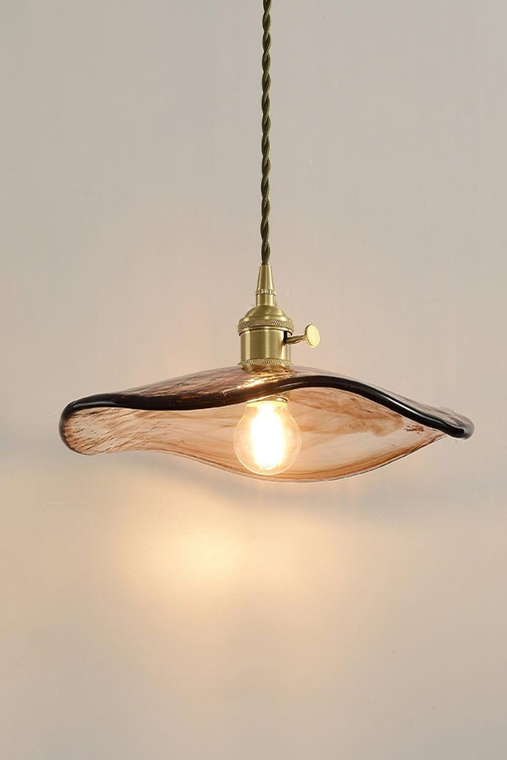 Flower Petal Glass Pendant Light - SamuLighting