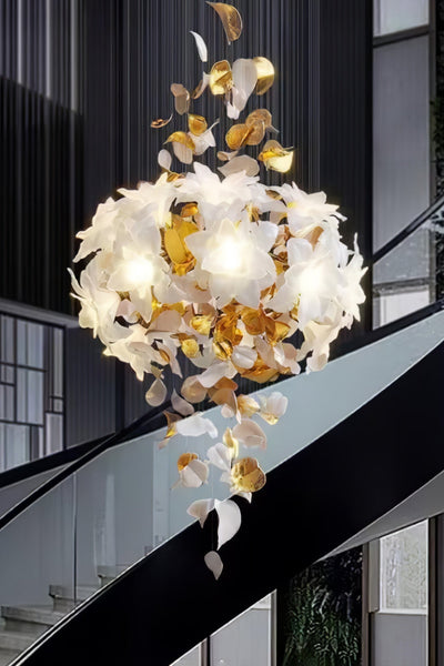 Flying Flowers Fluttering Chandelier