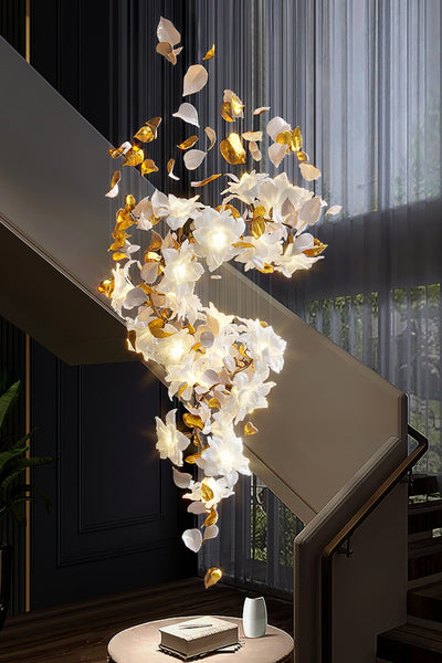 Flying Flowers Fluttering Chandelier