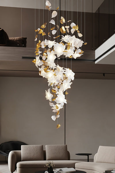 Flying Flowers Fluttering Chandelier