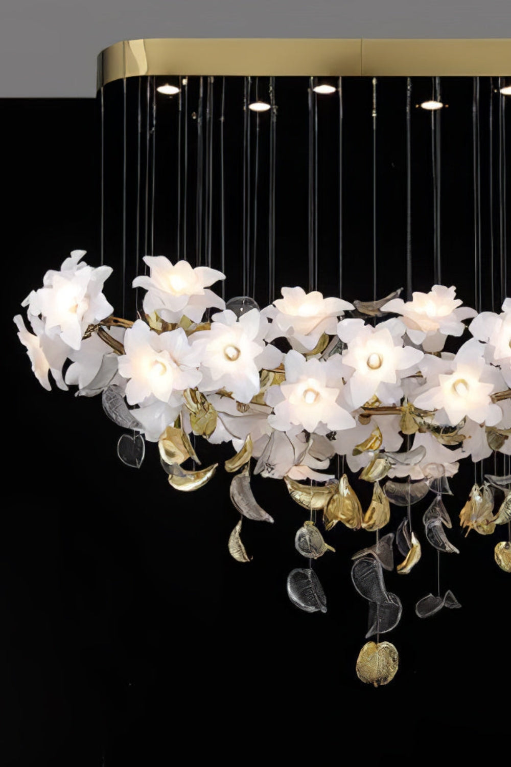 Flying Flowers Fluttering Chandelier